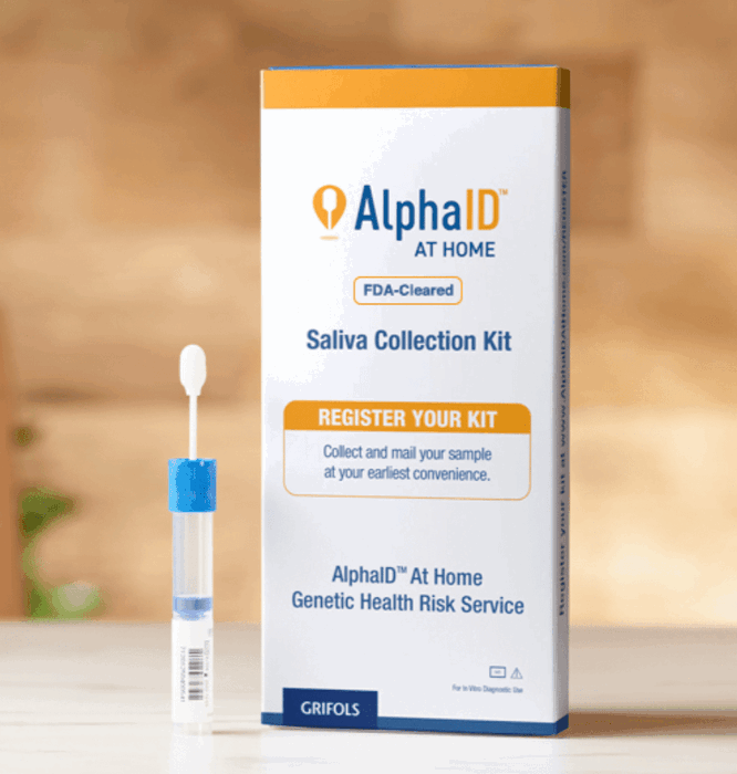 Free Alphaid At Home Saliva Collection Kit